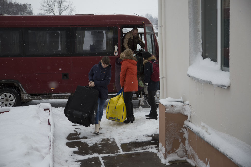 Hannus och Oilis  julresa  till Ukraina