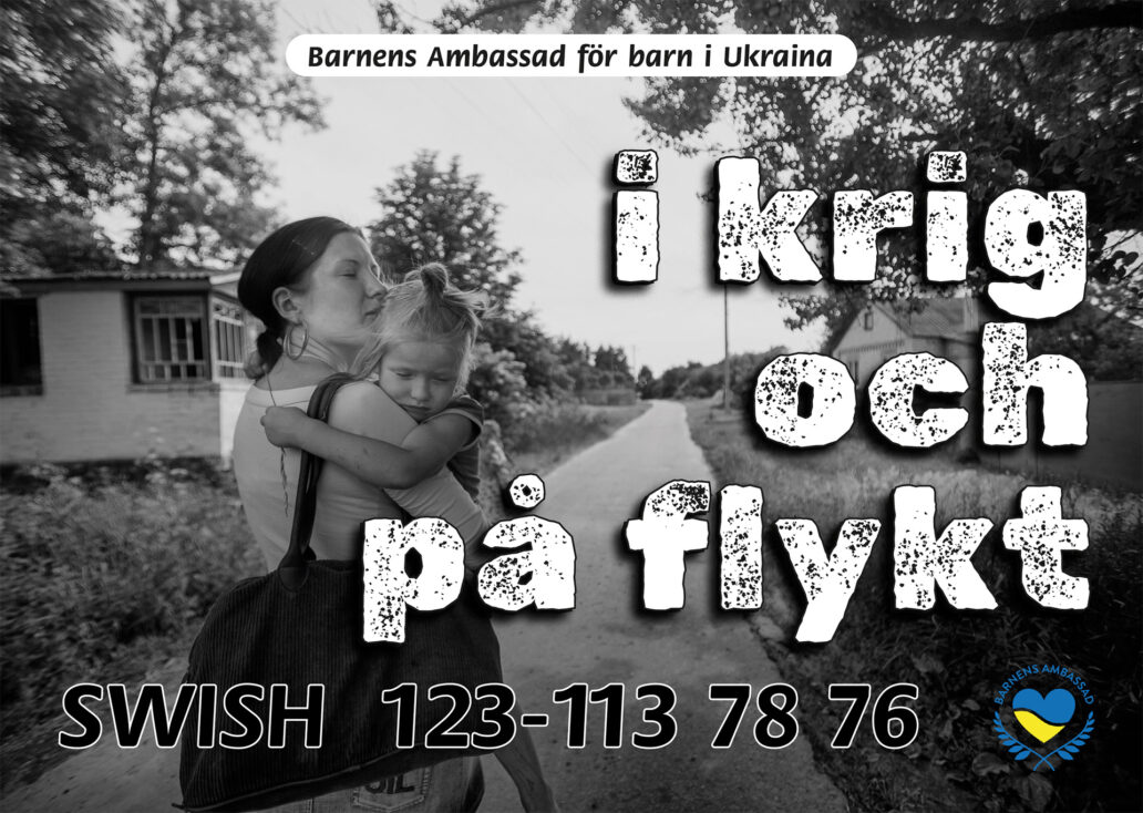Livlina- Barnens Ambassads hjälpprogram för flykringar från Ukraina. 
